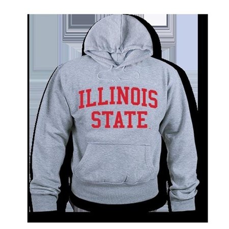 W REPUBLIC W Republic Game Day Hoodie Illinois State; Heather Grey - Large 503-124-HGY-03